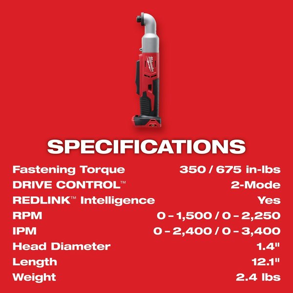M18 Cordless 2-Speed 1/4