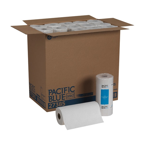 Pacific Blue Select Perforated Roll Paper Towels, 2, 85, 60 ft, White, 30 PK