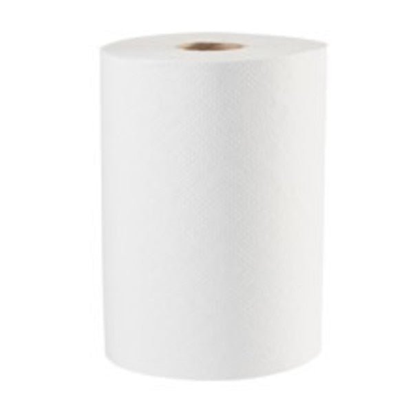 Pacific Blue Basic Hardwound Paper Towels, 1, Continuous Roll, 350 ft, White, 12 PK
