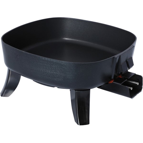 Non-Stick Electric Skillet with Glass Li