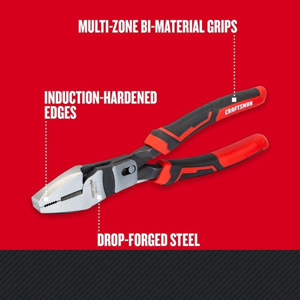Compound Action Linemans Pliers, 8