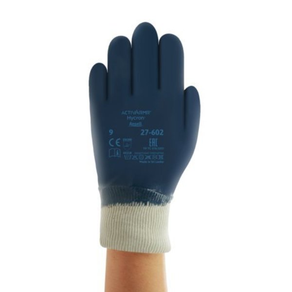 Hycron 27602 Size 10, 0, Pk144, Nitrile, Blue, 10, 144 PK