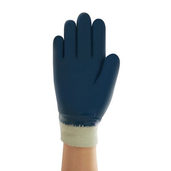 Hycron 27602 Size 10, 0, Pk144, Nitrile, Blue, 10, 144 PK