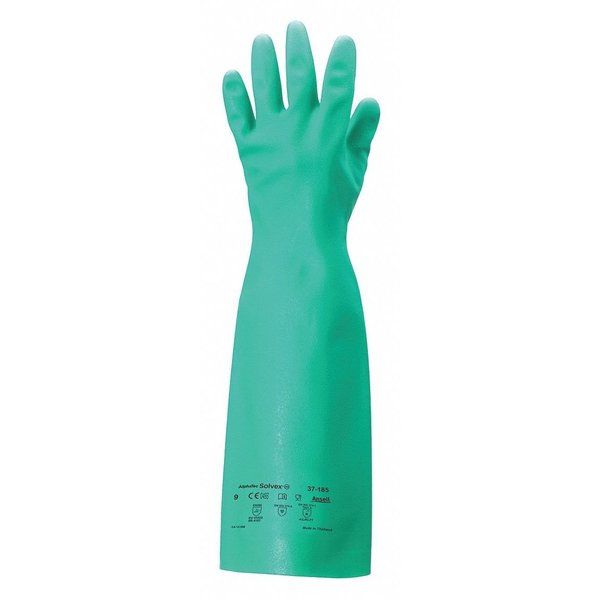 Chemical Resistant Glove, 22 mil, Sz 10, PR