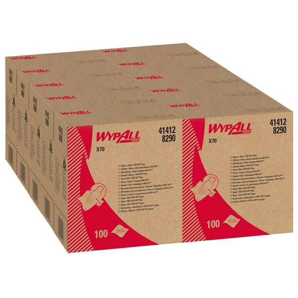 Dry Wipe, Blue, Pop Up Box, Hydroknit, Manufacturing Facility, Automotive Repair Shop, Industry