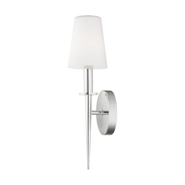 Witten 1 Light Polished Chrome ADA Wall Sconce