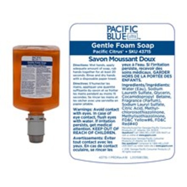 1200 ml Foam Hand Soap Cartridge, 4 PK
