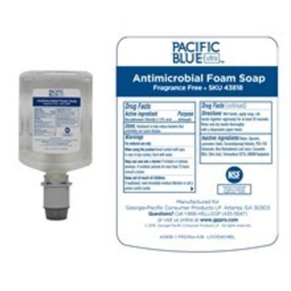 1200 ml Foam Hand Soap Cartridge, 4 PK
