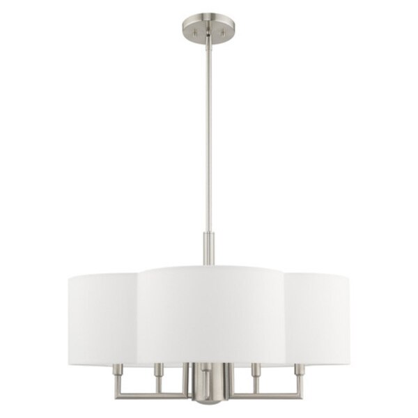Chelsea 6 Light Brushed Nickel Pendant C