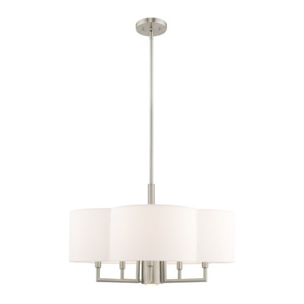 Chelsea 6 Light Brushed Nickel Pendant C