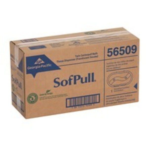 Toilet Paper Dispr, Centerpull, (2) Rolls