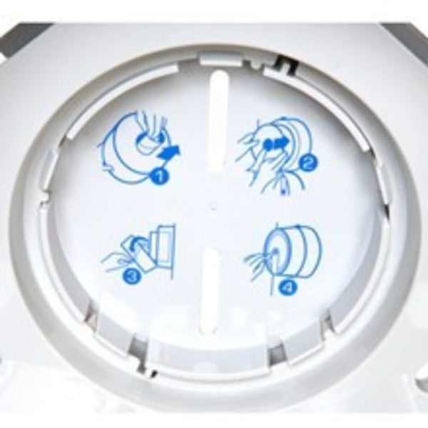 Toilet Paper Dispr, Centerpull, (2) Rolls