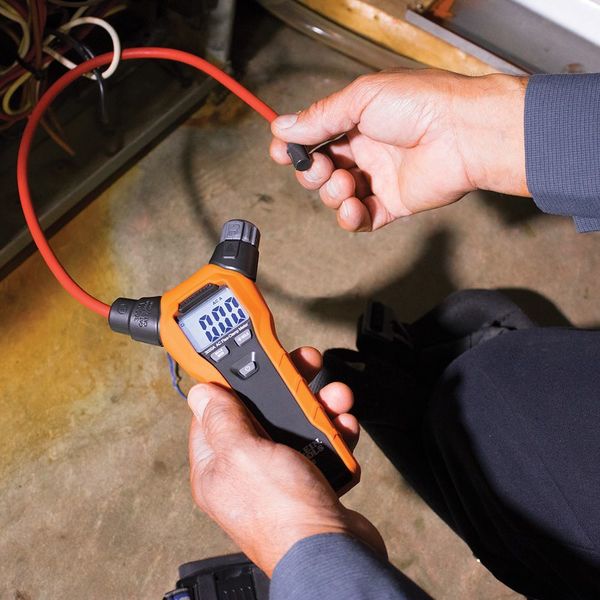Clamp Meter, Digital AC Electrical Tester with 18-Inch Flexible Clamp