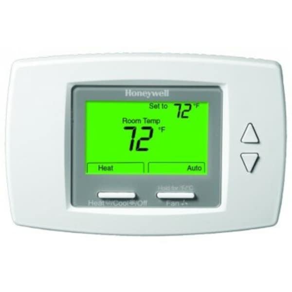 Fan Coil Thermostat, Line Voltage, White