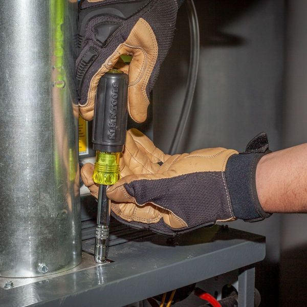 HVAC Slide Driveâ¢ Multi-Bit Screwdriver / Nut Driver, 8-in-1