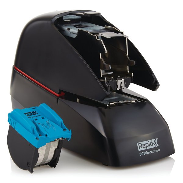 Stapler, Electric, 90 Sheets, Black