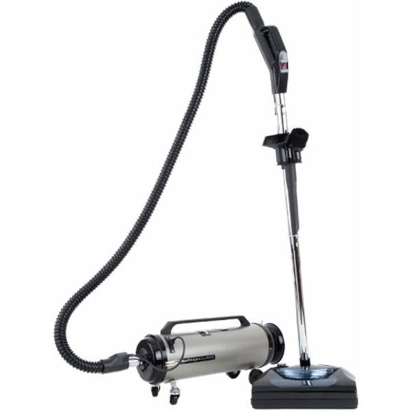 Professional Full-Size Canister Vacuum, Electric Power Nozzle, 2-Speed