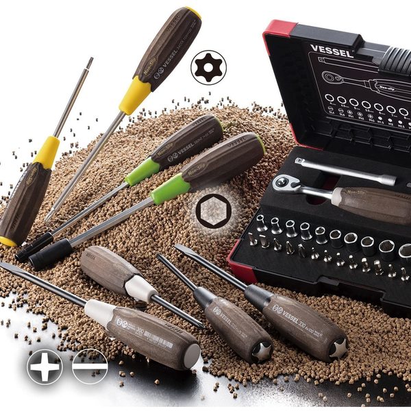WOOD-COMPO Screwdriver No.300 +1x75