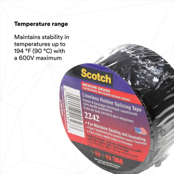 Electrical Tape, 30 mil, 1-1/2