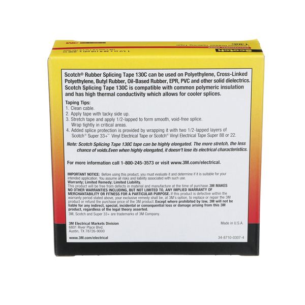 Electrical Tape, 30 mil, 1-1/2