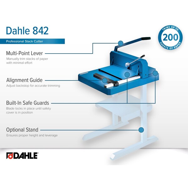Professional Stack Cutter, 200 Sheet