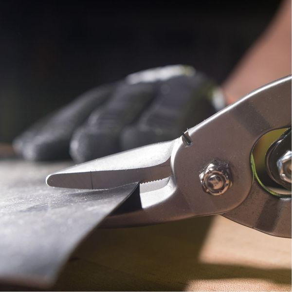 Aviation Snips, Wire Cutter, Left, 10.063''