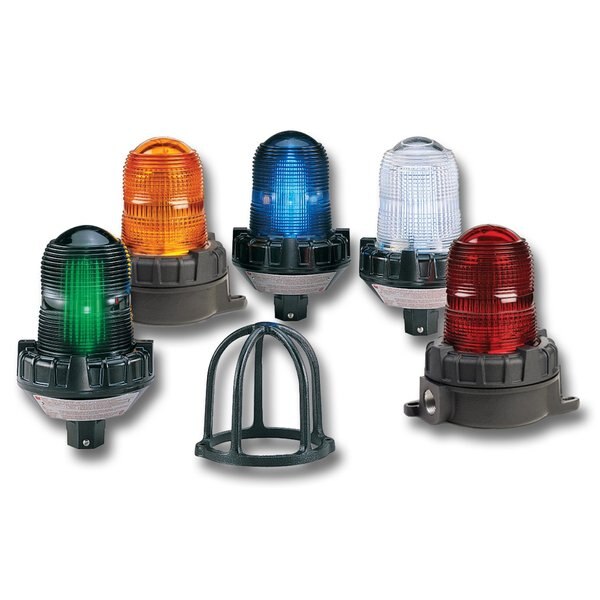 Warning Light, Strobe, Amber, 12-24VDC