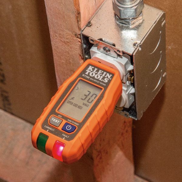 Premium Dual-Range NCVT and GFCI Receptacle Tester Electrical Test Kit