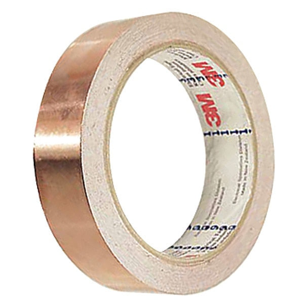Foil Tape, 1/4 In. x 18 Yd., Copper, PK36