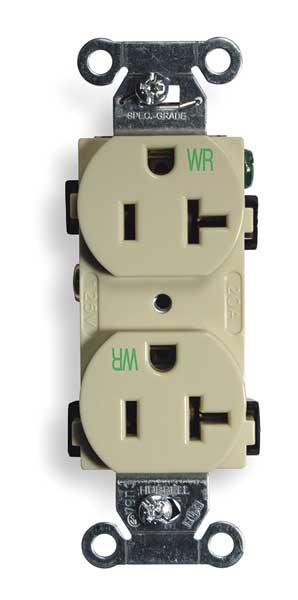 20A Duplex Receptacle 125VAC 5-20R IV