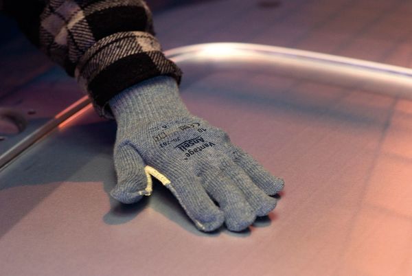 Cut Resistant Gloves, A4 Cut Level, Uncoated, XS, 1 PR