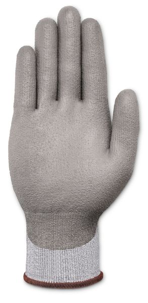 Cut Resistant Coated Gloves, A2 Cut Level, Polyurethane, 6, 1 PR