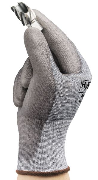 Cut Resistant Coated Gloves, A2 Cut Level, Polyurethane, 6, 1 PR