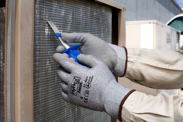 Cut Resistant Coated Gloves, A2 Cut Level, Polyurethane, 6, 1 PR