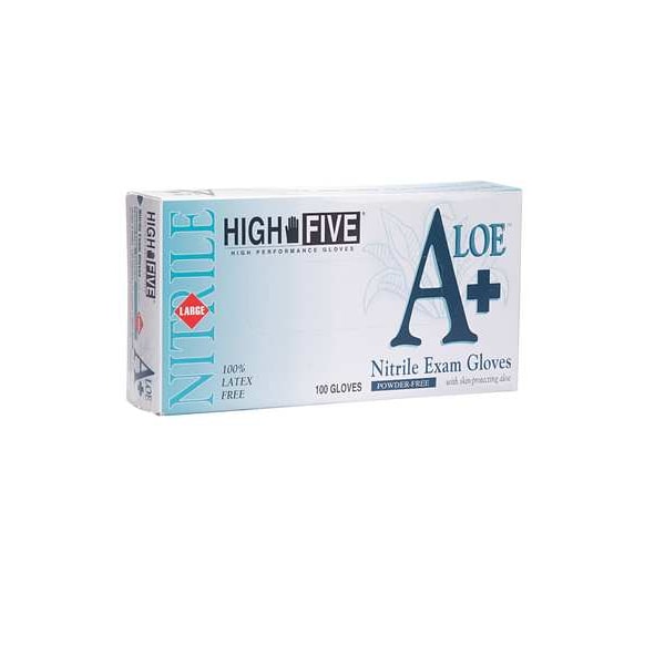 Microflex Onyx Exam Gloves with Textured Fingertips, Nitrile, Powder-Free, Medium, Black, 100 Pack