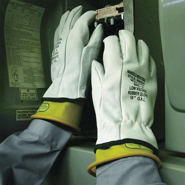 Hyflex Electrical Glove Protector, Gray, Size 11, PR