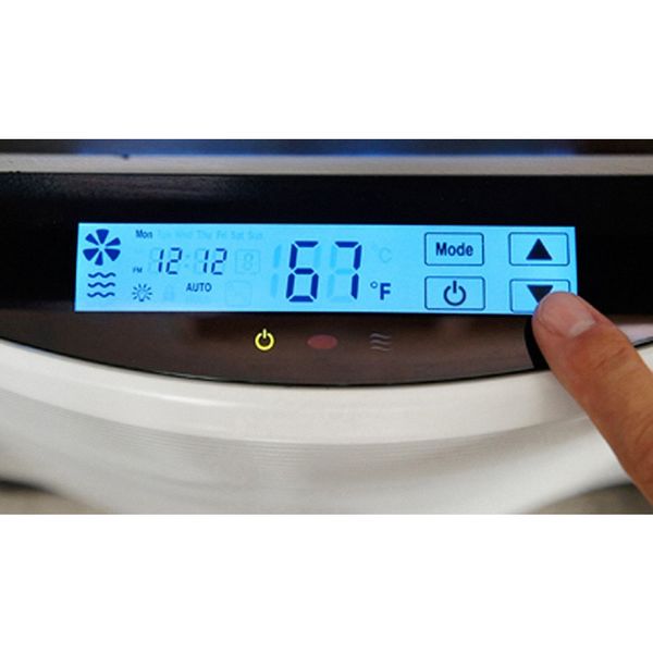 Recessed Electric Wall-Mount Heater, Recessed or Surface, 277V AC