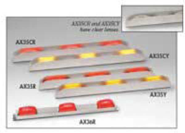 Clearance Light, LED, Rd, Surf, Ovl, 17-1/8 L