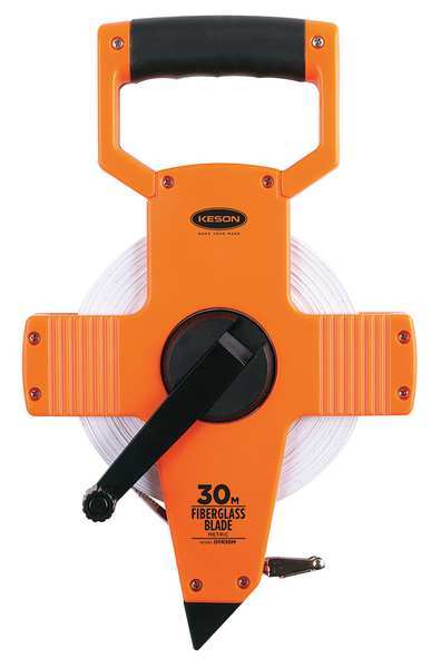 30 m Tape Measure, 1/2 in Blade