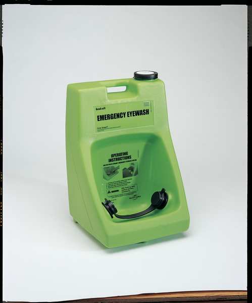 Fendall Porta StreamÂ® I; Eyesaline Eyewash Station in Green