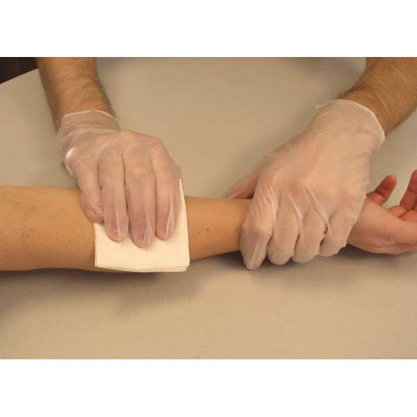 Vinyl Exam Gloves, Vinyl, Powder Free, Clear, XL, 100 PK
