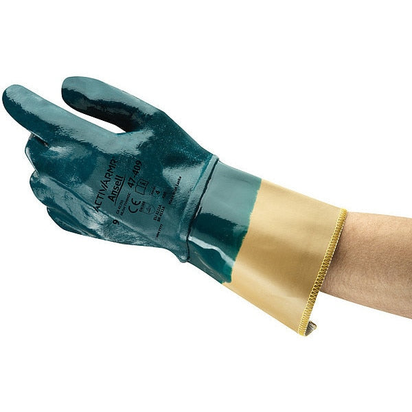 Hylite 47409 Size 7, 0, Pk144, Nitrile, Blue, 7, 144 PK