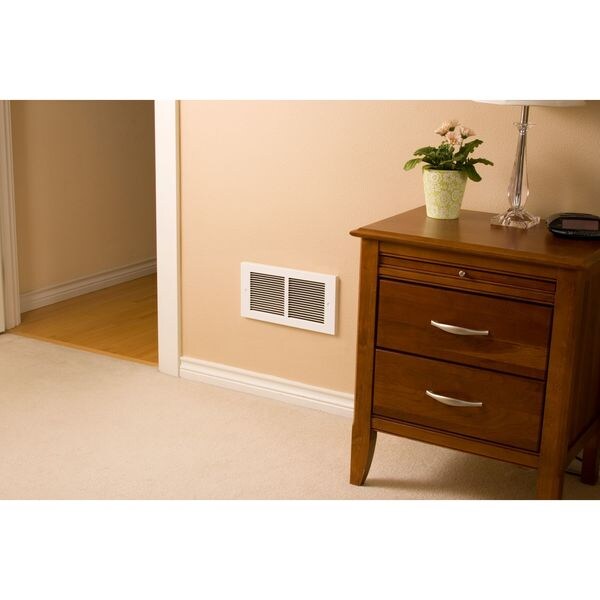 Recessed Electric Wall-Mount Heater, Recessed, 700/900/1600W W, 208/240V AC, Squirrel Cage Blower