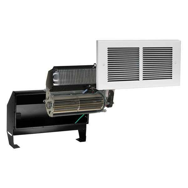 Recessed Electric Wall-Mount Heater, Recessed, 700/900/1600W W, 208/240V AC, Squirrel Cage Blower