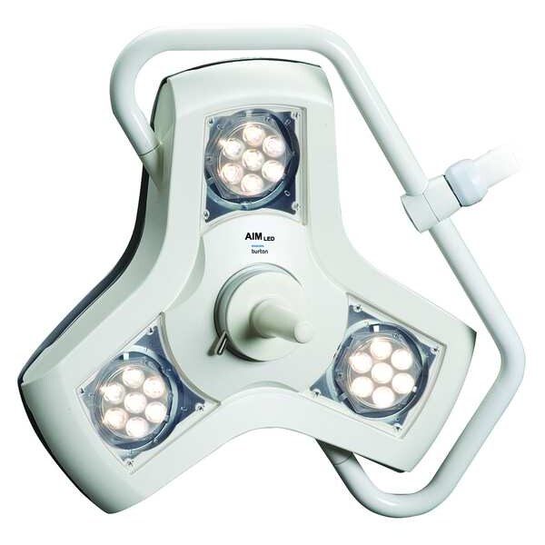 LED Exam Light, Ceiling, 9.83 ft., Toggle