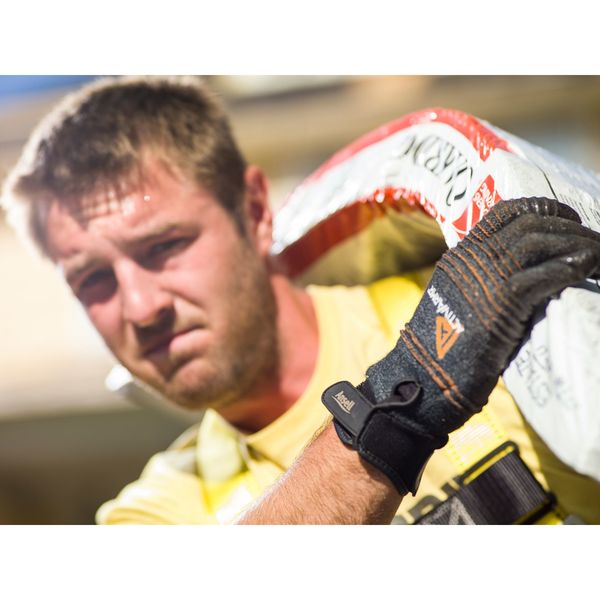 Cut Resistant Coated Gloves, A2 Cut Level, Nitrile, S, 1 PR