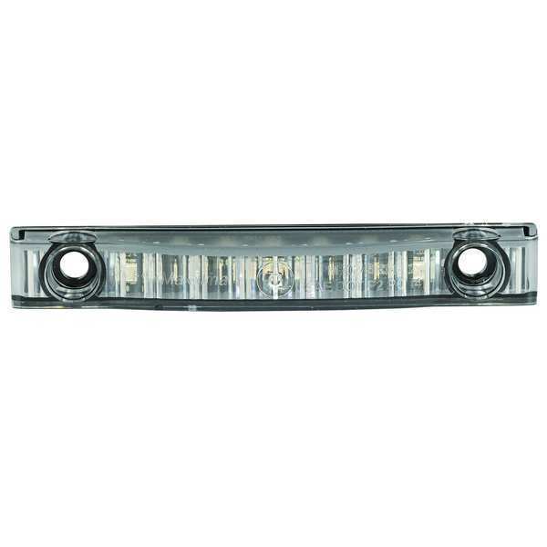 Clearance Marker Light, LED, Red/Clear