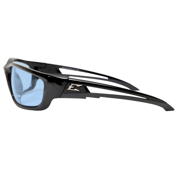 Safety Glasses, Wraparound Light Blue Polycarbonate Lens, Anti-Fog, Scratch-Resistant