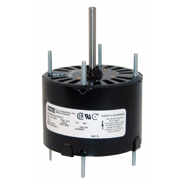 HVAC Motor, 1/20 HP, 1500 rpm, 230V, 3.3