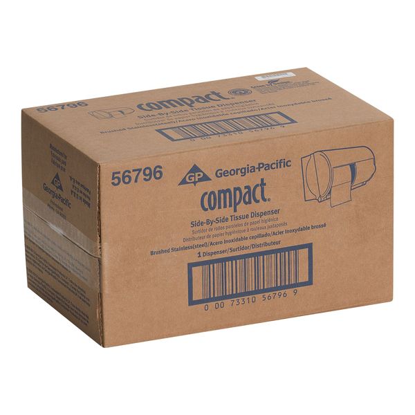 Toilet Paper Dispr, Coreless, 7-1/8 In. H